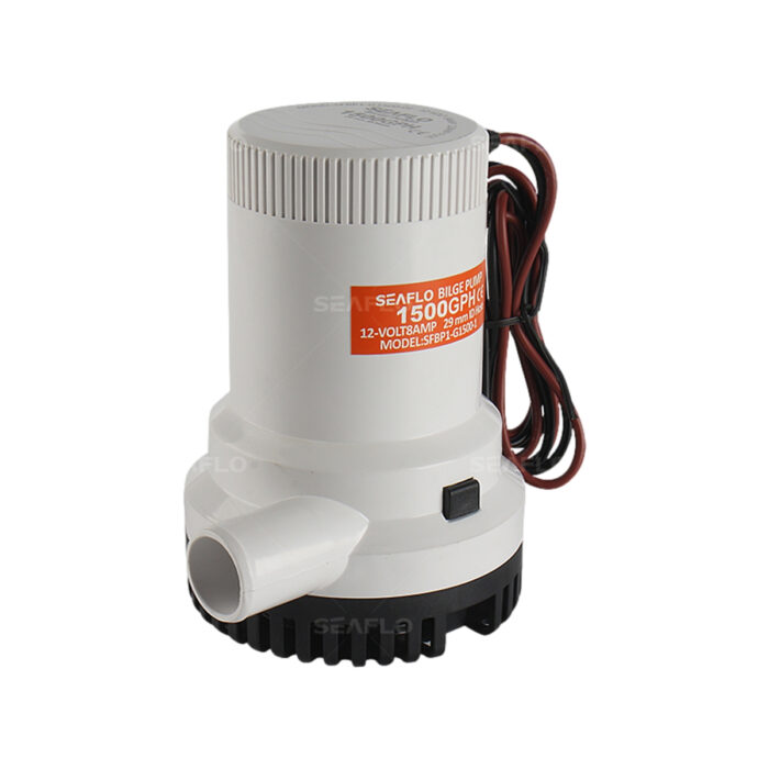 Alternative view of BOMBA DE PORÃO 1500GPH 12V 8A 01S