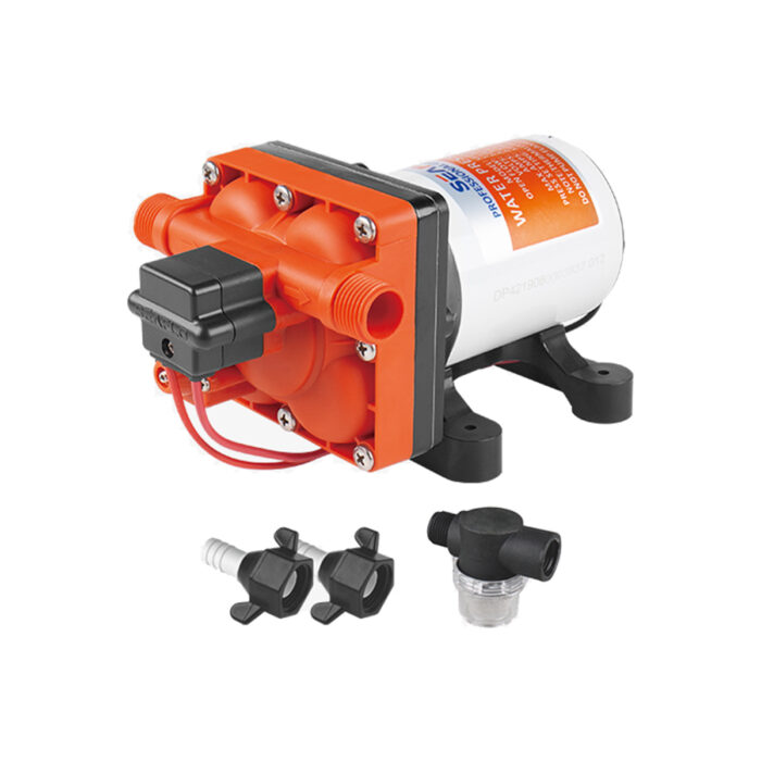 BOMBA DE PRESSURIZAÇÃO 3,0GPM 12V 11,4L/MIN 7,5A 55PSI 42S