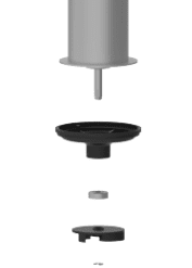 Alternative view of BOMBA DE PORÃO 1500GPH 12V 8A 01S