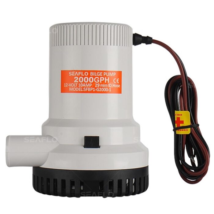 BOMBA DE PORÃO 2000GPH 12V 8.5A 01S