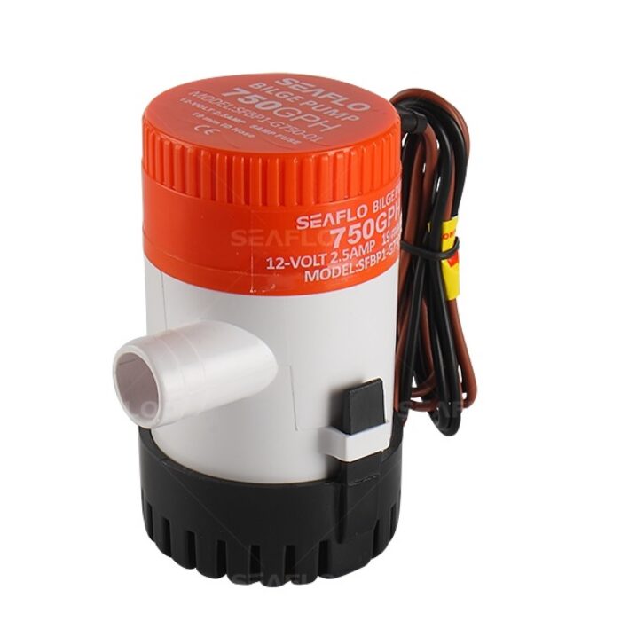 BOMBA DE PORÃO 750GPH 12V 2.5A 01S