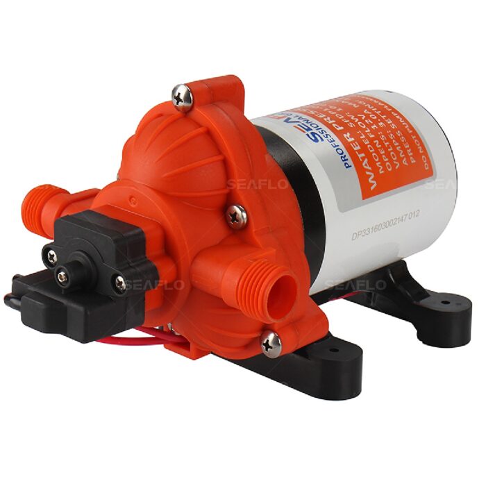 BOMBA DE PRESSURIZAÇÃO 3,0GPM 12V 11,4L/MIN 8A 45PSI 33S