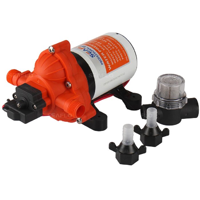 Alternative view of BOMBA DE PRESSURIZAÇÃO 3,0GPM 12V 11,4L/MIN 8A 45PSI 33S