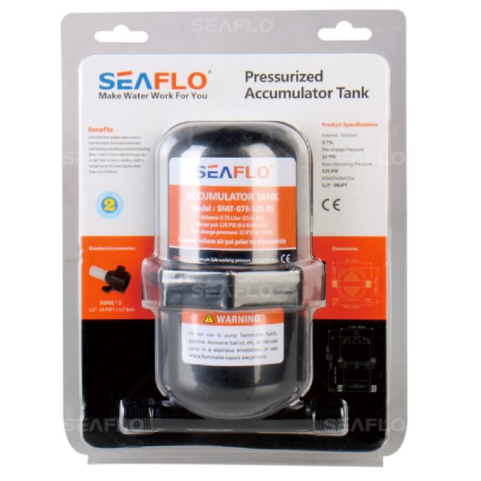 Alternative view of TANQUE ACUMULADOR 0,75L 10PSI MAX125PSI