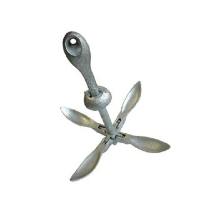 ANCORA EM AÇO GALVANIZADO GRAPINEL FOLDING DOBRAVEL 1,5 KG