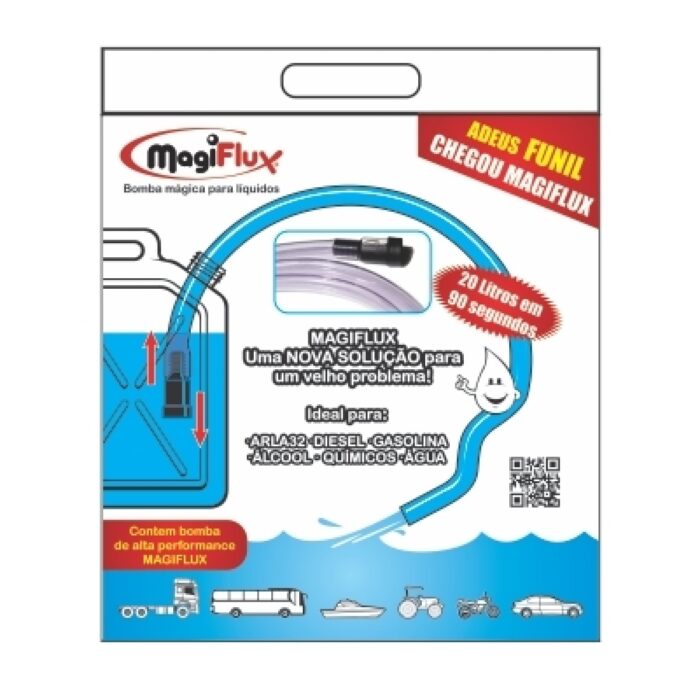 BOMBA MANUAL POR GRAVIDADE MAGIFLUX PARA TRANSFERENCIA DE LIQUIDOS