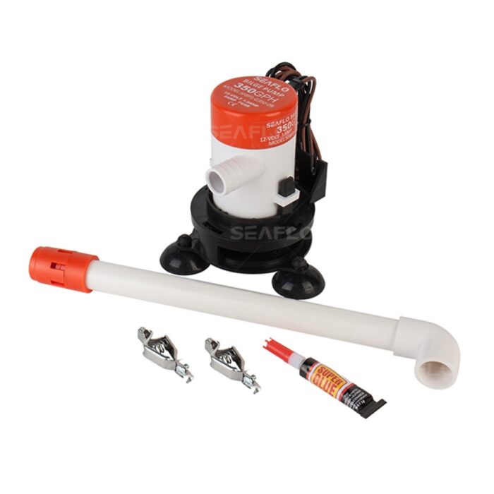 Alternative view of BOMBA VIVA BEM 350GPH 12V 2A C/ TUBO AERADOR VERTICAL 09S