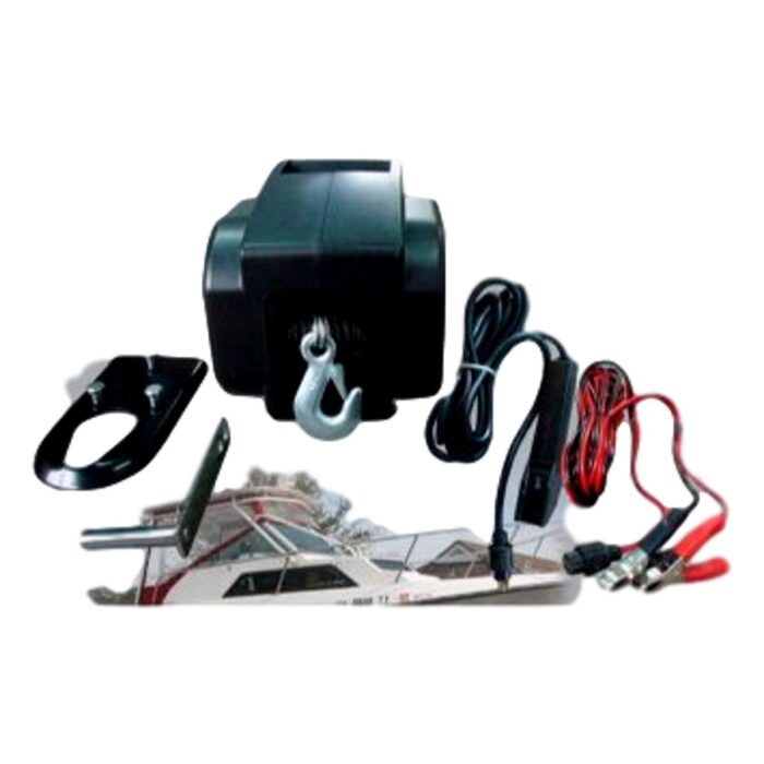 GUINCHO ELETRICO DE TRACAO 12V COM POTENCIA PARA 6.000 LBS
