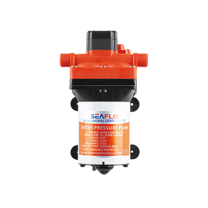 Alternative view of BOMBA DE PRESSURIZAÇÃO 3,0GPM 12V 11,4L/MIN 7,5A 55PSI 42S