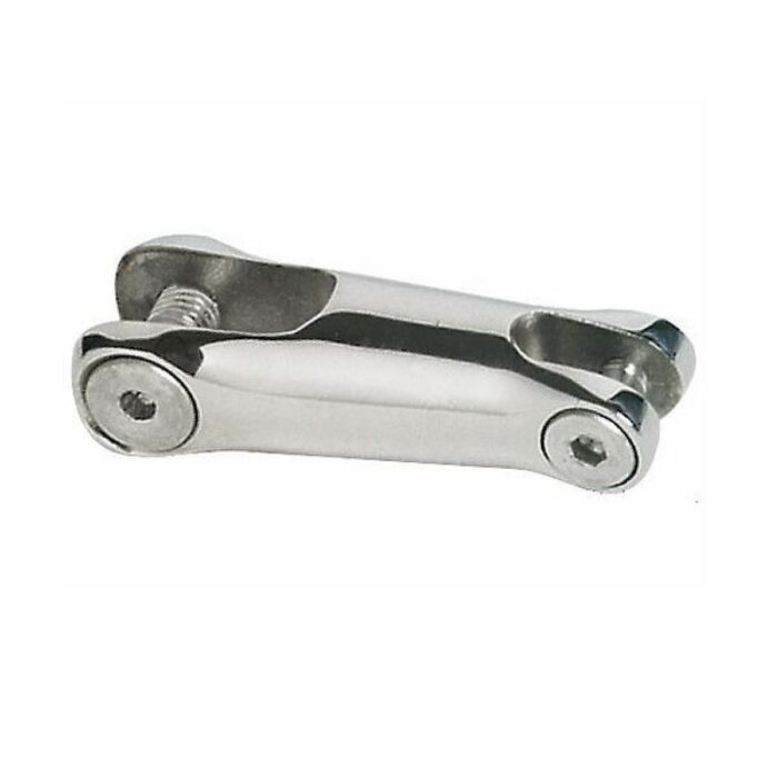 CONECTOR DE ANCORA EM AÇO INOX SIMPLES PARA CORRENTE 6-8MM