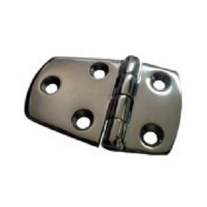 DOBRADIÇA EM AÇO INOX 2X3 FUROS 68X40X2MM PARAFUSO EXTERNO