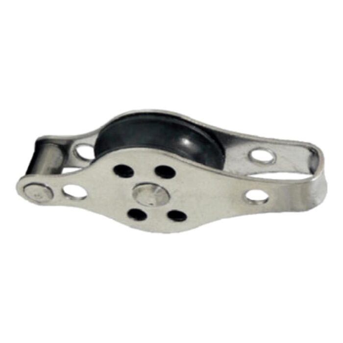 Moitão com roldana Nylon 45-6MM com suporte