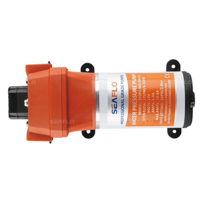 Alternative view of BOMBA DE PRESSURIZAÇÃO 4,5GPM 12V 17L/MIN 16A 40PSI 41S