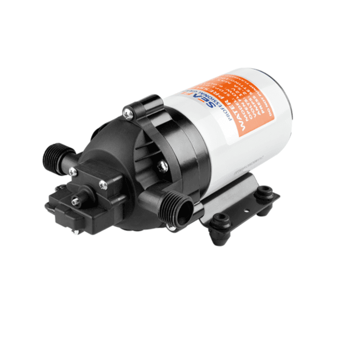 BOMBA DE PRESSURIZAÇÃO 2,2GPM 12V 8,3L/MIN 7,5A 70PSI 34S