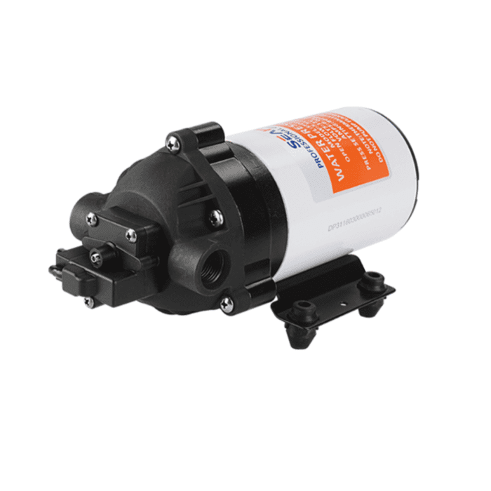 BOMBA DE PRESSURIZAÇÃO 1,5GPM 24V 5,7L/MIN 4,5A 80PSI 31S