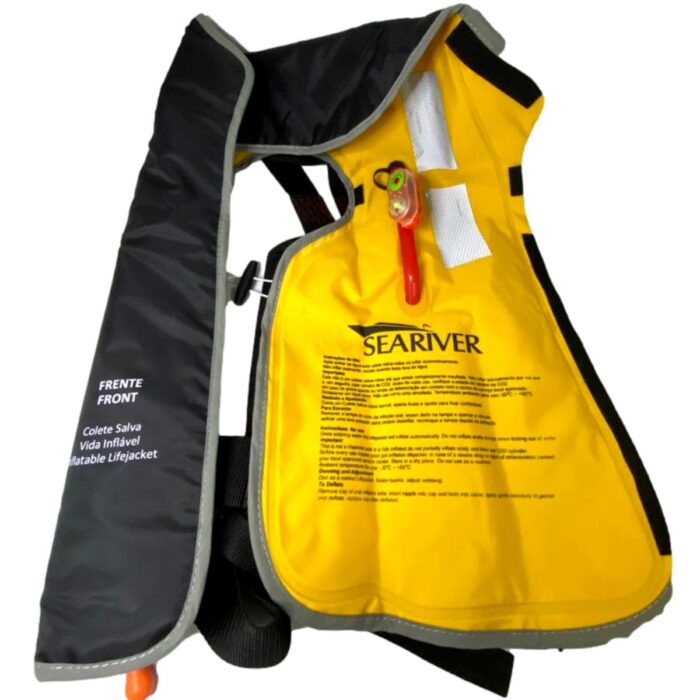 Alternative view of COLETE SALVA VIDAS INFLAVEL COM LUZ LNK 03A1