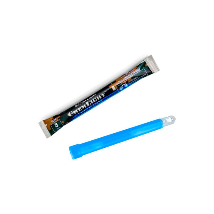 LUZ QUIMICA CYALUME 6 POLEGADAS 15CM 12 HORAS AZUL