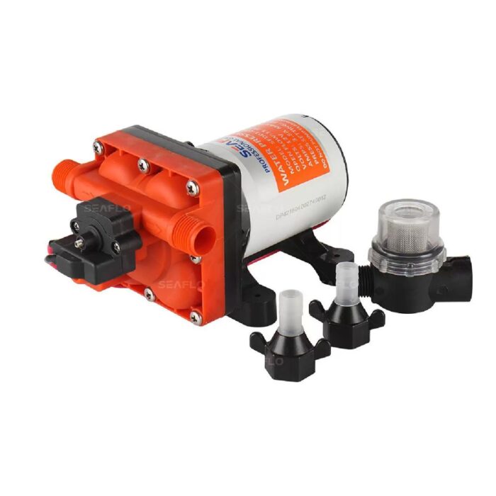 BOMBA DE PRESSURIZAÇÃO 3,0GPM 24V 11,4L/MIN 55PSI 4A 42S