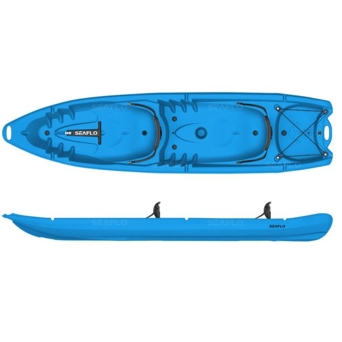 Alternative view of CAIAQUE SON VERMELHO CAP 220KG PESO 23KG HDPE BLOW 3,4X0,86X0,29M