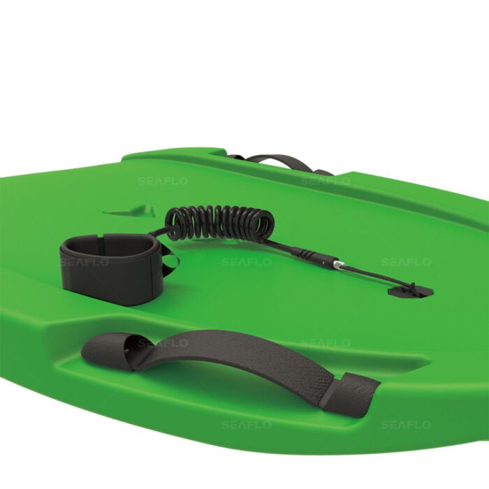 Alternative view of PRANCHA DE BODY BOARD C/ CORDA E 4 PEGADORES COR VERDE