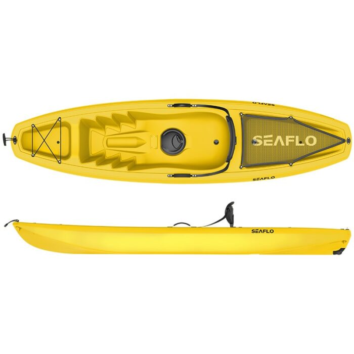 CAIAQUE RAGNA AMARELO CAP 93KG PESO 18KG HDPE BLOW 2,66X0,69X1,05M