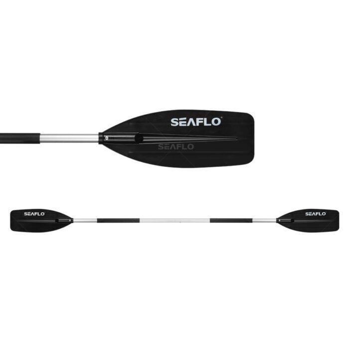 REMO DESMONTAVEL DUPLO PRETO EM ALUMINIO C/ PA EM PP TAMANHO 2,12M