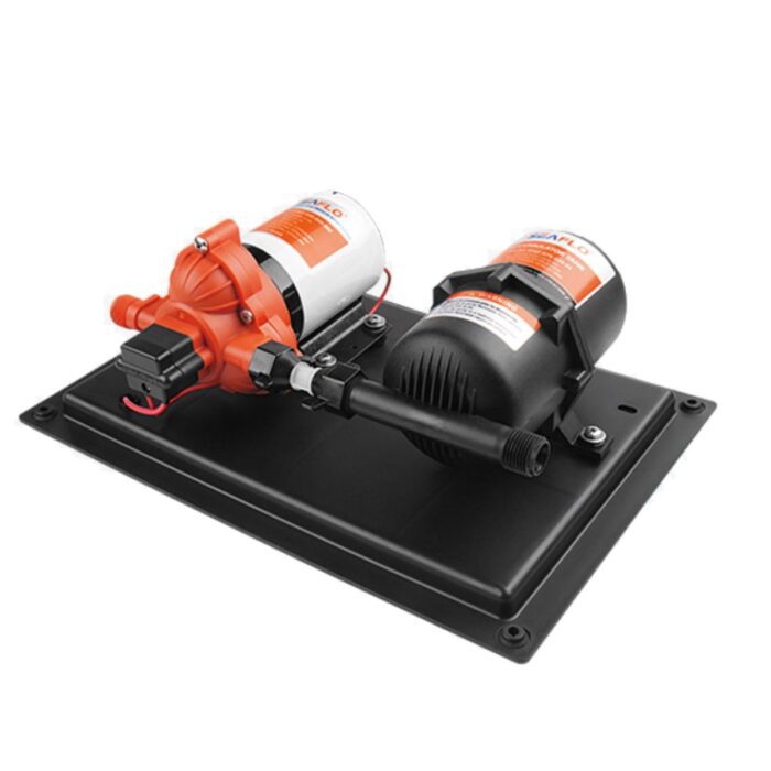 KIT TANQUE ACUMULADOR 0,75L BOMBA DE PRESSURIZAÇÃO 3GPM 12V 45PSI 33S