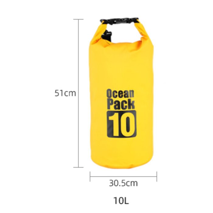 Alternative view of BOLSA AMARELA 10L PROVA DAGUA 30X42CM PESO 0,2KG
