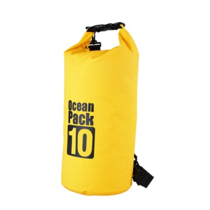 BOLSA AMARELA 10L PROVA DAGUA 30X42CM PESO 0,2KG