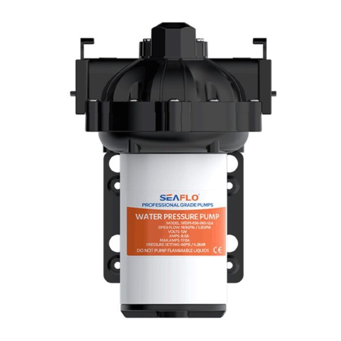 Alternative view of BOMBA DE PRESSURIZAÇÃO 5,0GPM 12V 18,9L/MIN 17A 60PSI 52AS