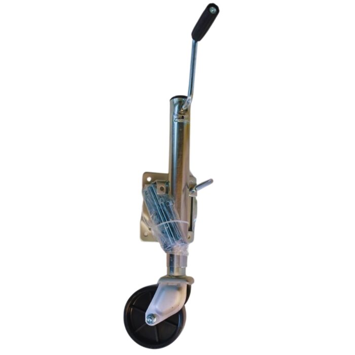 RODA NAUTICA PEDESTAL LATERAL PREMIUM ZINCADA CAP 1000LBS RODA 6"