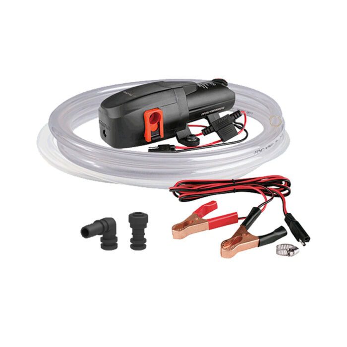 KIT TRANSFERÊNCIA DE OLEO BOMBA DE PRESSURIZAÇÃO 1,5GPM 12V 4,5A C/
