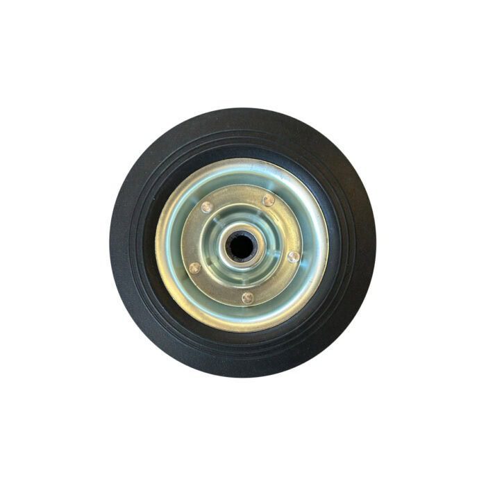 RODA DE BORRACHA 8''