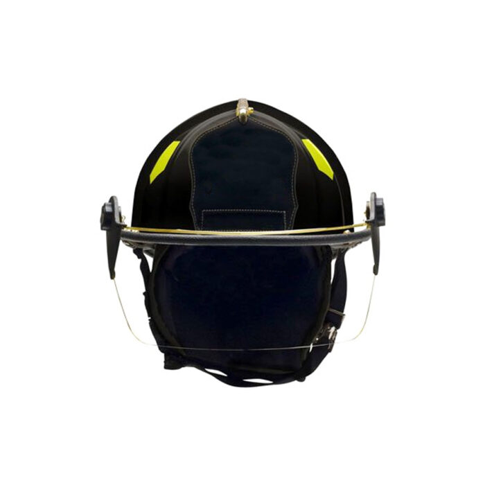 capacete preto bombeiro