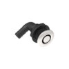 DRENO DE ÁGUA INOX CURVO PARA BARCOS