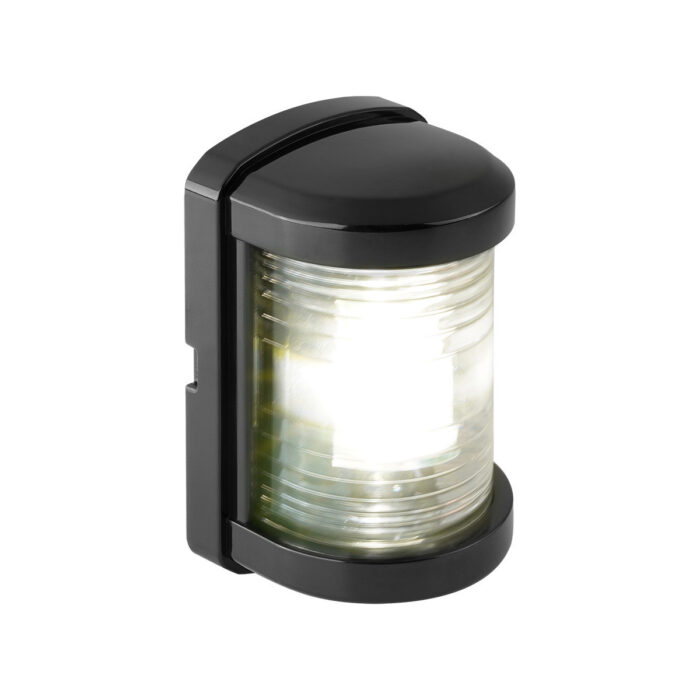 LUZ DE NAVEGAÇÃO SEAFLO MINI LED MASTRO 12VDC 225° 2NM TRANSPARENTE CASE preto