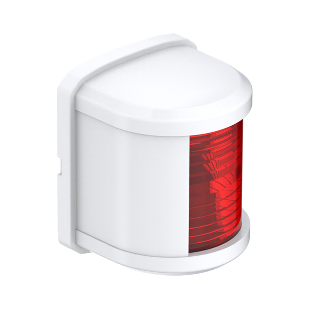 LUZ DE NAVEGAÇÃO SEAFLO REGULAR BOMBORDO LED 12VDC 112.5° 2NM CASE BRANCO