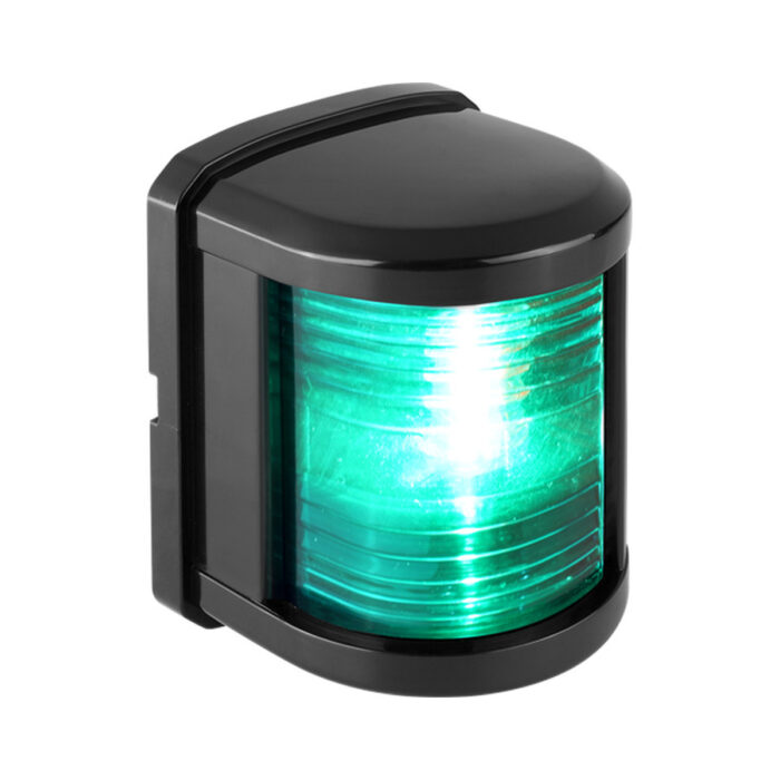 LUZ DE NAVEGAÇÃO SEAFLO REGULAR BORESTE LED 12VDC 112.5° 2NM CASE PRETO