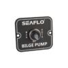 PAINEL CONTROLE PARA BOMBA DE PORÃO SEAFLO PRO ALAVANCA 3 POS ALUMINIO COM LED