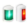 PAR DE LUZES DE NAVEGAÇÃO SEAFLO MINI LED BOMBORDO E BORESTE 12VDC 2NM CASE BRANCO
