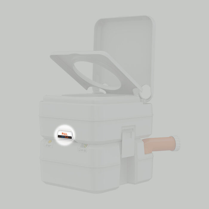 PEÇA DE REPOSIÇÃO PARA VASO SANITÁRIO PORTÁTIL MULTIFUNCIONAL DE 20L